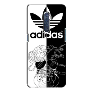 Чехол в стиле "Адидас" для Оппо Рено 2 (Adidas шнурки)