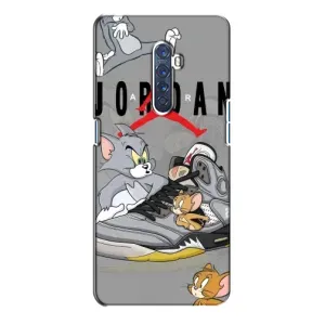 Силиконовый Чехол Nike Air Jordan на Оппо Рено 2 (Air Jordan)