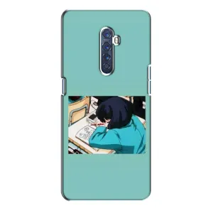 Чехол с персонажами АНИМЕ на Oppo Reno 2 (Аканэ Тэндо)
