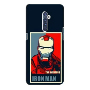 Чехол Супергерой Железный человек на Oppo Reno 2 (Art Iron man)