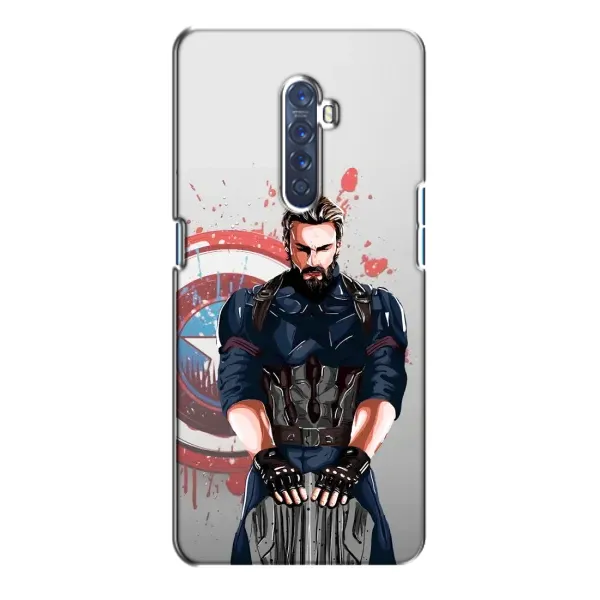 Чехол с рисунком «Арт капитан» для OPPO Reno 2