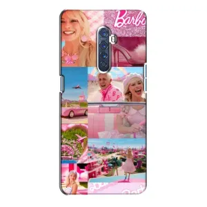 Силиконовый Чехол Барби Фильм на Oppo Reno 2 (Барби стиль)