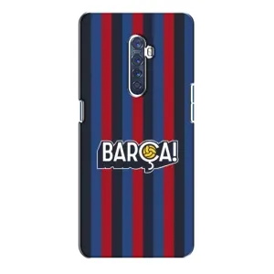 Чехол для Oppo Reno 2 (Барселона) (BARCA)