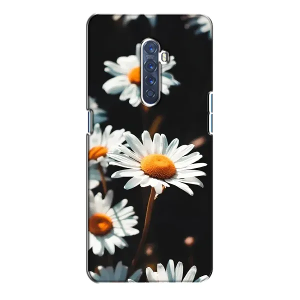 Чехол с рисунком «Белые ромашки» для OPPO Reno 2 Чехол с рисунком «Белые ромашки» для OPPO Reno 2