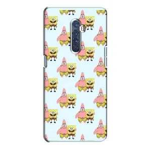 Чехлы с Патриком на Oppo Reno 2 (Боб и Патрик)