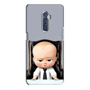 Мультяшный принт на Чехол для Оппо Рено 2 (BOSS)