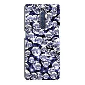 Чехол (Дорого -богато) на Oppo Reno 2 (Бриллианты)