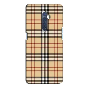 Чехол с рисунком «Burberry стиль» для OPPO Reno 2