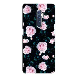 Чохли з принтом Троянд для Oppo Reno 2 (Чайні троянди)