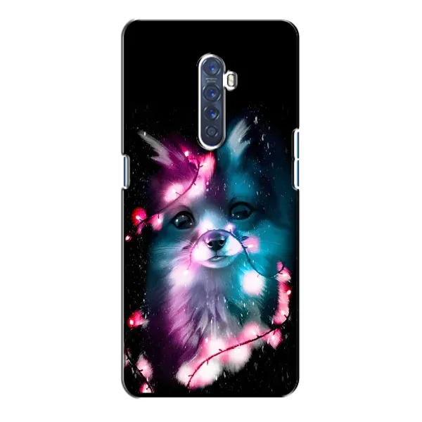 Чехол с рисунком «Черная Лиса» для OPPO Reno 2 Чехол с рисунком «Черная Лиса» для OPPO Reno 2