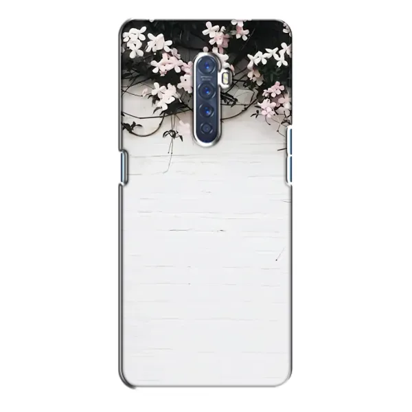 Чехол с рисунком «Цветы на стене» для OPPO Reno 2 Чехол с рисунком «Цветы на стене» для OPPO Reno 2