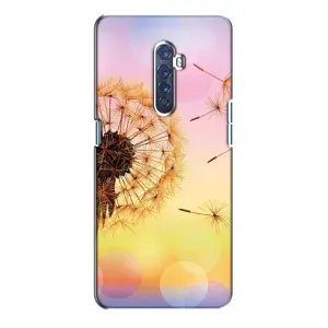 Силіконовий Чохол з кульбабками на Oppo Reno 2 (Квітка-кульбаба)