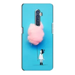 Девчачий Чехол для Oppo Reno 2 (Девочка с тучкой)