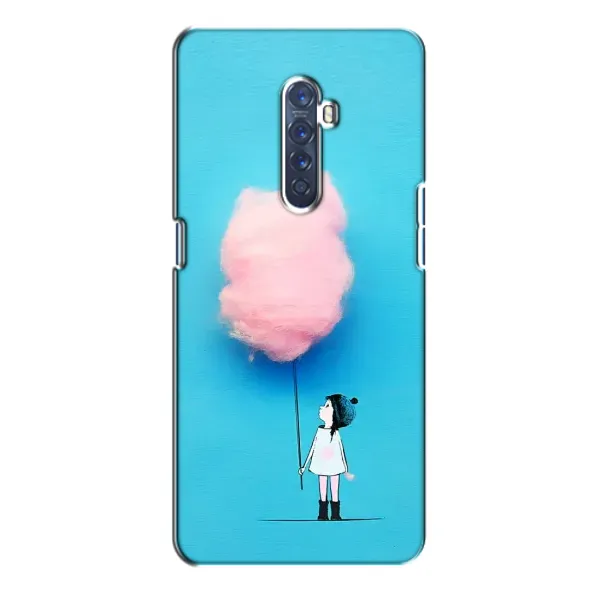 Чехол с рисунком «Девочка с тучкой» для OPPO Reno 2 Чехол с рисунком «Девочка с тучкой» для OPPO Reno 2