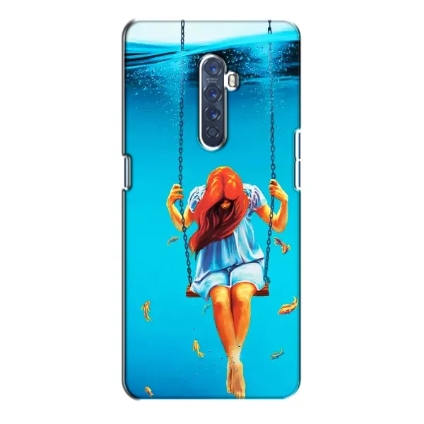 Чехол с рисунком «Девушка на качели» для OPPO Reno 2 Чехол с рисунком «Девушка на качели» для OPPO Reno 2