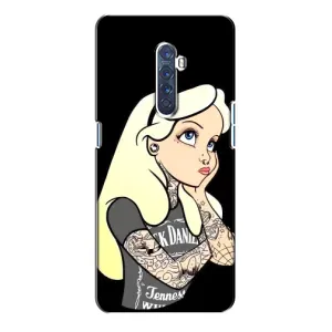 Чехол Стильные девушки на Oppo Reno 2 (Девушка обиделась)