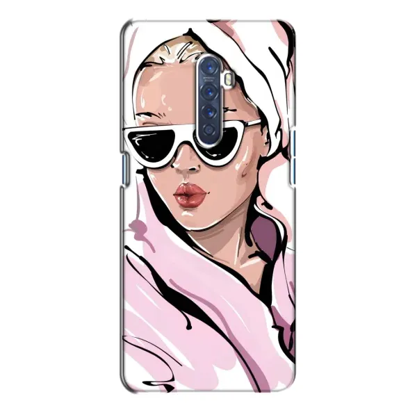 Чехол с рисунком «Девушка в халате» для OPPO Reno 2 Чехол с рисунком «Девушка в халате» для OPPO Reno 2