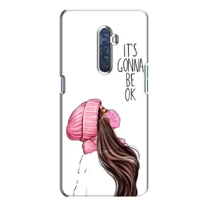 Чехол Стильные девушки на Oppo Reno 2 (Девушка в маске)