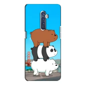 Чехлы с Пандами на Oppo Reno 2 (Друзья)