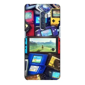 Чехол с рисунком «Джойстики» для OPPO Reno 2