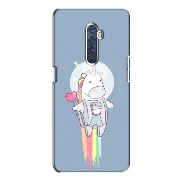 Чехол с рисунком «Единорог космонавт» для OPPO Reno 2 Чехол с рисунком «Единорог космонавт» для OPPO Reno 2