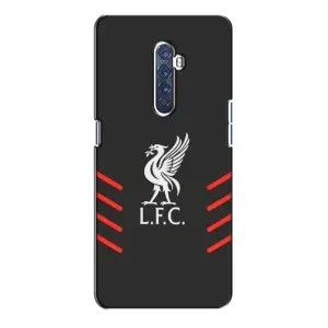Силиконовые Чехлы принт Футбол на Oppo Reno 2 (Эмблема Liverpool)