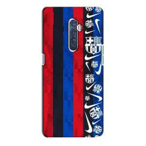 Чехол для Oppo Reno 2 (Барселона) (Фанат Барсы)