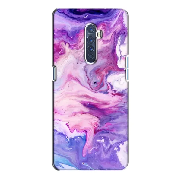 Чехол с рисунком «Фиолетовый мрамор» для OPPO Reno 2 Чехол с рисунком «Фиолетовый мрамор» для OPPO Reno 2