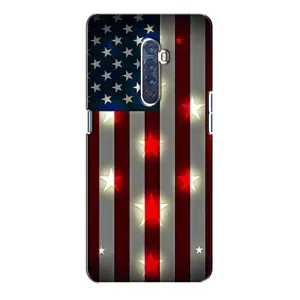 Чехол Флаг USA для Oppo Reno 2 (Флаг США 2)