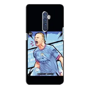 Чохли з принтом на Oppo Reno 2 Футболіст (гол Ерлінг Холанд)