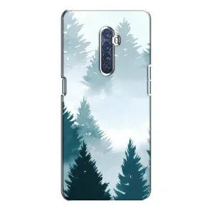 Летний Чехол на Oppo Reno 2 (Горный лес)