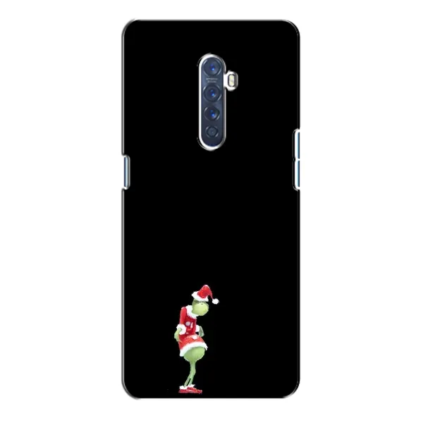Чехол с рисунком «Гринч на чорном» для OPPO Reno 2 Чехол с рисунком «Гринч на чорном» для OPPO Reno 2