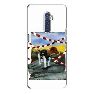 Чехол с принтом Собаки Патрон для Oppo Reno 2 (Храбрый Патрон)