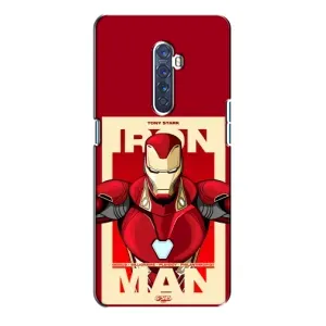 Чехол Супергерой Железный человек на Oppo Reno 2 (Iron man)