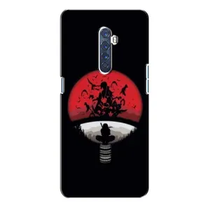 Чехлы с картинкой Итачи Учиха на Oppo Reno 2 (Итачи на черном)