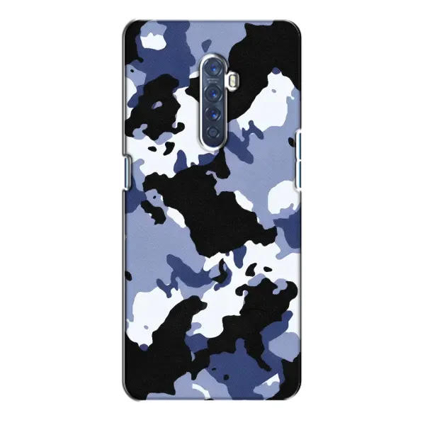 Чехол с рисунком «Камуфляжный Серый» для OPPO Reno 2 Чехол с рисунком «Камуфляжный Серый» для OPPO Reno 2