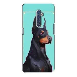 Чехол ДОБЕРМАН для Oppo Reno 2 (Король доберман)