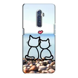 Силиконовые Чехлы Любимому человеку для Oppo Reno 2 (Котейки)