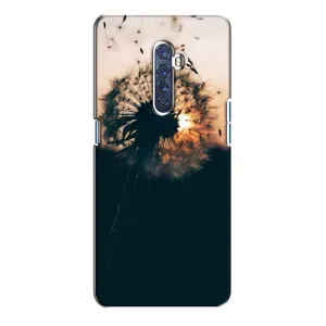 Силіконовий Чохол з кульбабками на Oppo Reno 2 (Гарна кульбабка)