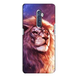 Чехол с картинкой на Oppo Reno 2 (Красочный ЛЕВ)