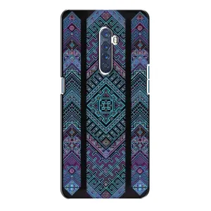 Силиконовый Чехол на Oppo Reno 2 (Крутой орнамент)