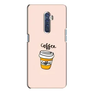 Чехол с изображением вкусной еды для Oppo Reno 2 (Кружка кофе)
