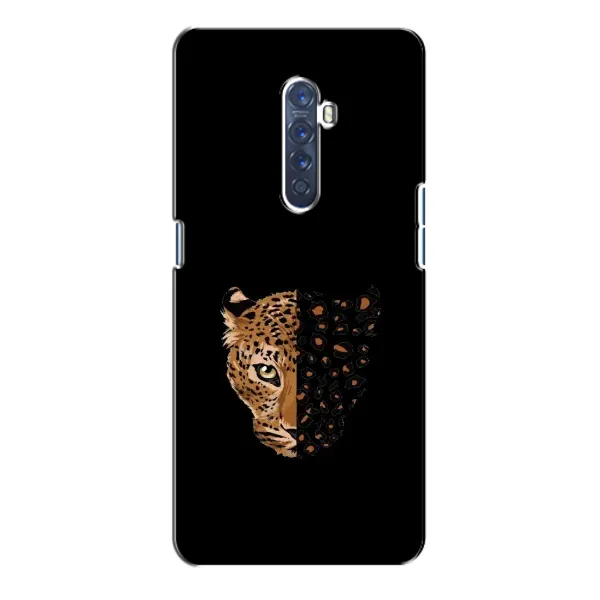 Чехол с рисунком «Леопард на черном» для OPPO Reno 2 Чехол с рисунком «Леопард на черном» для OPPO Reno 2