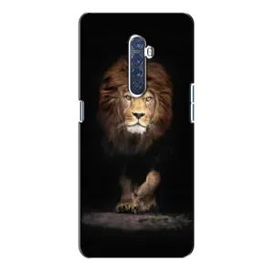 Чехол с картинкой на Oppo Reno 2 (Красивый Лев)