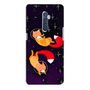 Чехол с Лисичкой для Oppo Reno 2 (Лисы)