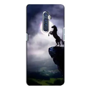 Чехлы с изображением разных животных для Oppo Reno 2 (Лошадь)