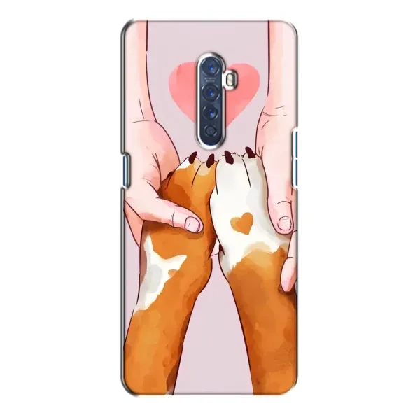 Чехол с рисунком «Любовь к собакам» для OPPO Reno 2 Чехол с рисунком «Любовь к собакам» для OPPO Reno 2