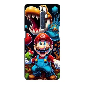 Чехол с рисунком «Марио» для OPPO Reno 2