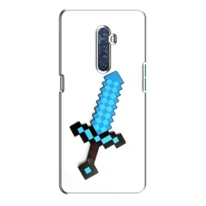 Чохли для Oppo Reno 2 (Персонажі МайнКрафт) (Меч)