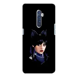 Чехлы с принтом Уэнсдей на Oppo Reno 2 (Милая Уэнсдей)